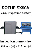 SX38BS输送带式X光机, 行李和包裹扫描仪, 通道式X光机, X光安检机