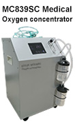 MC839SA and MC839SC medical oxygen concentrator, MC8389R 30 Liter medical oxygen generator